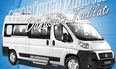 Fiat Ducato Otobüsten Minibüse Dönüşüm Projesi