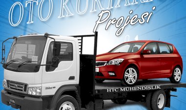 Hidrolik Rampalı Oto Kurtarıcı Monteli Araç Tadilat Projesi