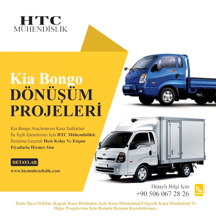 Kia Bongo K2500 Projelendirme
