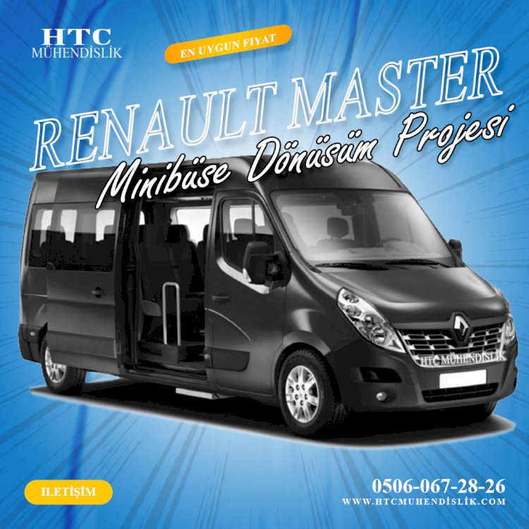Renault Master Minibüse Dönüşüm Projesi